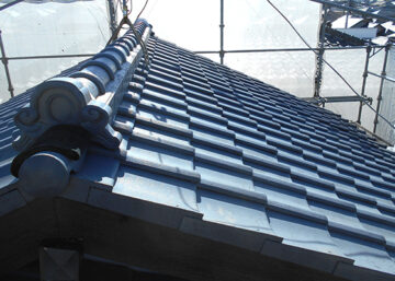 瓦屋根の葺き替え